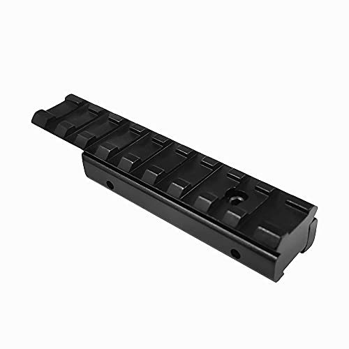 FIRECLUB Tactical Riser 3.9" Inches Length Dovetail Scope Mount Convert to 20mm Picatinny Weaver Adapter 11mm to 20mm Accessories for Scope Mount Base Hunting von FIRECLUB