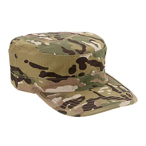 FIRECLUB Unisex Military Camouflage Octagonal Cap Camo Army Caps, Tactical Outdoor Sport Hunting Soldier Caps (CP) von FIRECLUB