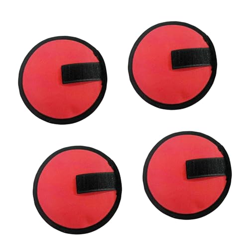 FIRSTXIU 4pcs Stabpanzerung Köder Wrap Speicher Beschützer Fangköder Wickelstangen Köder Schild Handschuhe Fischereihakenschutzdecke Lure Deckung von FIRSTXIU