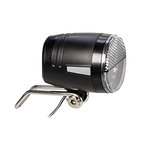 Fischer Fahrrad Dynamo LED-Frontlicht 45 Lux, mit Standlicht, StVZO-zugelassen von Fischer