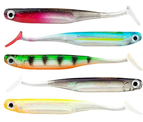 FISHN LUIREone - 5 Gummifische 10cm, 5gr zum Angeln on Zandern, Barschen, Hechten und Forellen von FISHN