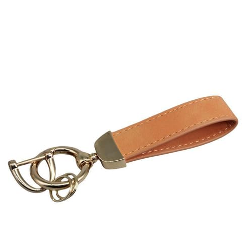 FITLIN Flip Pel Car Keychain Anti Lost Key Ring Ring Leder -Schlüsselkette von FITLIN