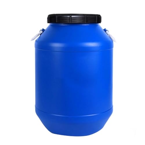 FIXARE Wassertank 20L/30L/50L/60L Wassereimer, Wasserspeicher Haushalt Wassertank Lebensmittelechtem Kunststoff Außenbereich Großer Runder Camp-Wassertank (Color : Blue, Size : 20L) von FIXARE