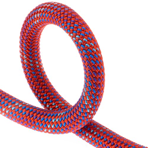 FIXE Unisex Jugend Kletterseil FOIXARDA einfaches dynamisches Seil, rot, diámetro 9,8mm, 30 metros von FIXE