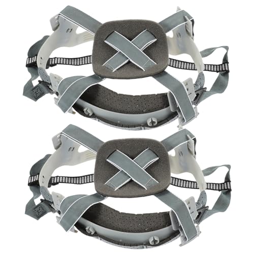 FIXOSHEE 2 Stück Helm Einsatz für Schutzhelm Robuster Innenfutter mit Belüftung Fest Sitzend Hautschonend für Arbeitshelm und Schutz bei Hitzigen Bedingungen von FIXOSHEE