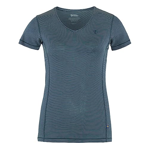 Fjallraven 89472-534 Abisko Cool T-Shirt W T-Shirt Damen Indigo Blue Größe XL von Fjallraven