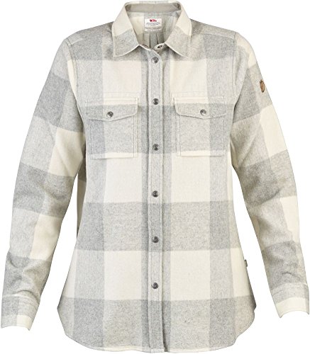 Fjällräven Damen Shirt Canada, Fog-Chalk White, L, 90835-021-113 von Fjäll Räven