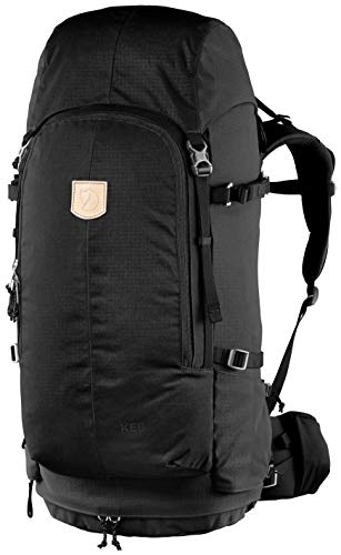 Fjällräven Unisex-Adult Keb 52 Sports Backpack, Black-Black, 62 cm von Fjällräven