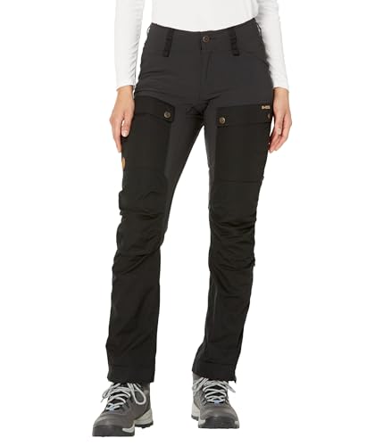 Fjallraven 89898 Keb Trousers W Reg Pants Womens Black 28 von Fjallraven