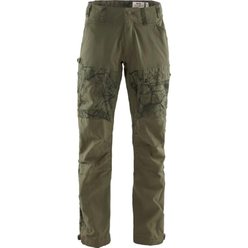 FJALLRAVEN F90647-626-625 Lappland Hybrid Trousers M Green Camo-Laurel Green 54 von FJALLRAVEN