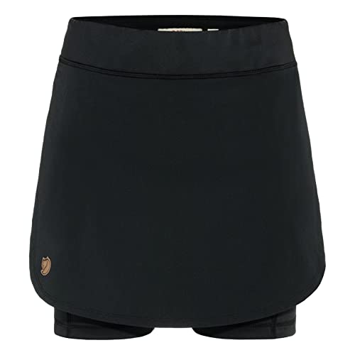 Fjallraven 84780-550 Abisko Midsummer Skort W Sports Skirt Damen Black Größe 40 von Fjäll Räven