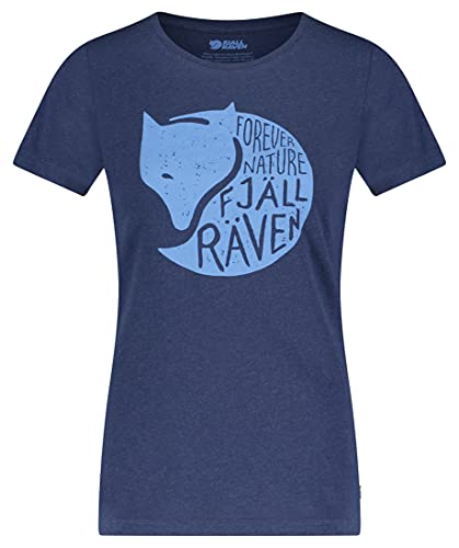 FJALLRAVEN Damen Forever Nature T-Shirt W, Marineblau, XXS von FJALLRAVEN