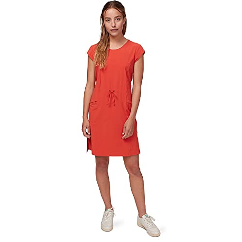 FJALLRAVEN Damen High Coast Lite Dress W Kleider, Eberesche, Rot, XL EU von FJALLRAVEN