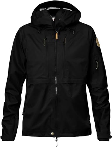 FJALLRAVEN Damen Keb Eco-Shell Jacket W Schwarz, S von Fjällräven