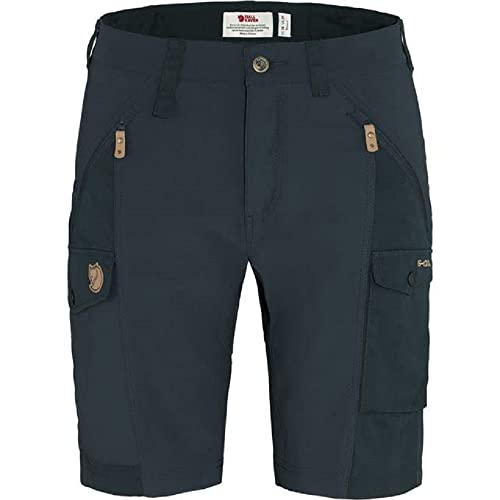 Fjallraven 89731-555 Nikka Shorts Curved W Shorts Damen Dark Navy Größe 40 von Fjäll Räven