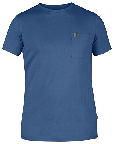 FJALLRAVEN F81957-520 Övik Pocket T-Shirt M Uncle Blue XS von FJALLRAVEN