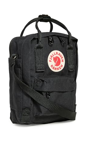 FJALLRAVEN Fjällräven F23797 Unisex-Adult Kånken Sling Sports Backpack, Black, One Size von Fjäll Räven