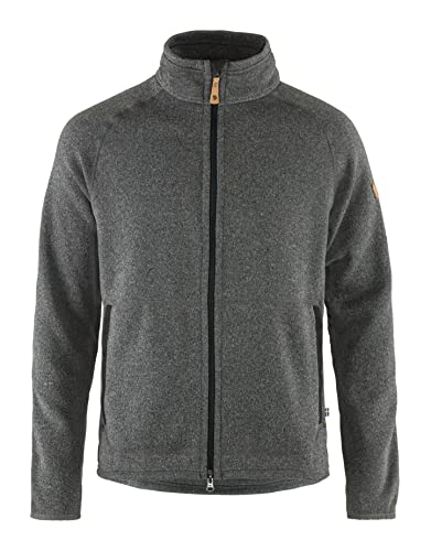 Fjallraven 87317 Övik Fleece Zip Sweater M Sweatshirt mens Dark Grey S von Fjallraven