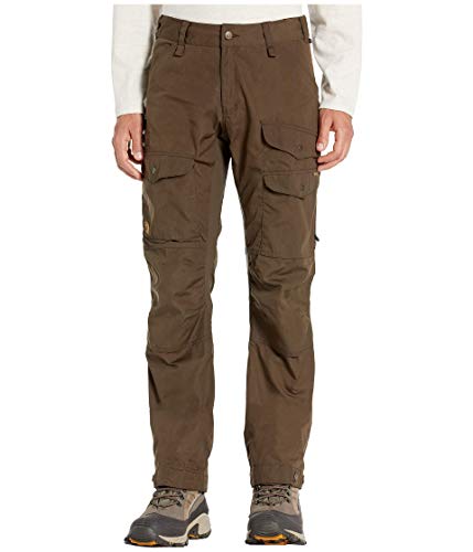 Fjallraven Herren Sport Trousers Vidda Pro Ventilated TRS M Reg, Dark Olive, 54, 81160R von Fjäll Räven