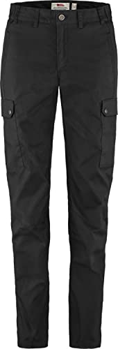 Fjallraven 84775-550 Stina Trousers W Pants Damen Black Größe 36/L von Fjallraven