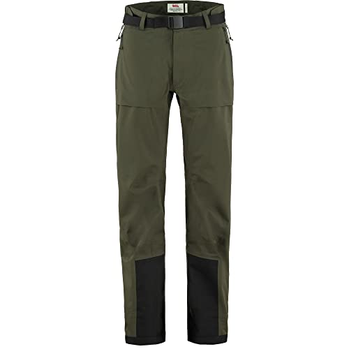 Fjallraven 89602-662 Keb Eco-Shell Trousers W Pants Damen Deep Forest Größe XL von Fjäll Räven
