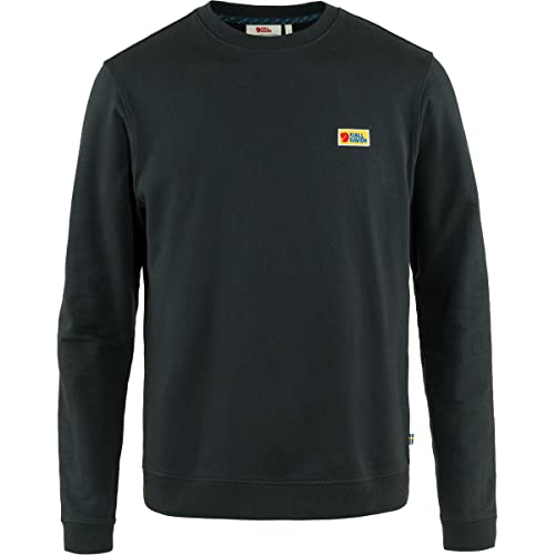 Fjällräven Herren Vardag Sweater M Sweatshirt, Black, S von Fjällräven
