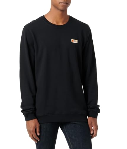 Fjallraven 87070-550 Vardag Sweater M/Vardag Sweater M Sweatshirt Herren Black Größe XL von Fjäll Räven