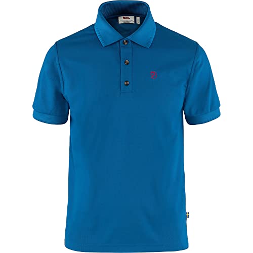 Fjallraven 81783-538 Crowley Pique Shirt M T-Shirt Herren Alpine Blue Größe XXL von Fjäll Räven