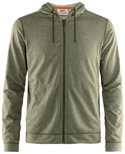 Fjällräven Herren High Coast Lite Hoodie M Sweatshirts, Grün, XL EU von Fjäll Räven