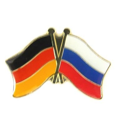 FLAGGENMAE Freundschaftspin Russland Pin Fahne Flagge von FLAGGENMAE