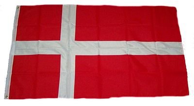 Flagge Fahne Dänemark 90 x 150 cm FLAGGENMAE® von FLAGGENMAE