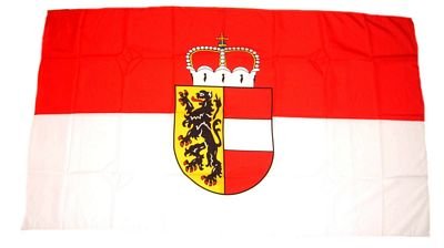 Flagge Fahne Österreich - Salzburg 30 x 45 cm FLAGGENMAE® von FLAGGENMAE