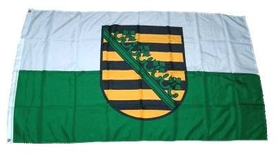 Flagge Fahne Sachsen 60 x 90 cm FLAGGENMAE® von FLAGGENMAE