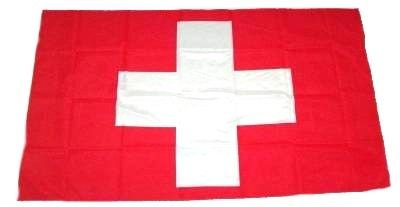 Flagge Fahne Schweiz 30 x 45 cm FLAGGENMAE® von FLAGGENMAE