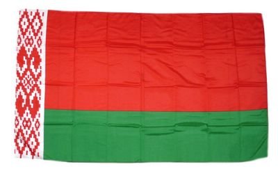Flagge Fahne Weißrussland Belarus 30 x 45 cm FLAGGENMAE® von FLAGGENMAE