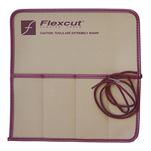 Flexcut Messerrolle, mit vier Taschen, 100 g (KN00) von FLEXCUT