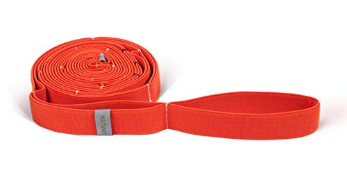 FLEXVIT Multi Fitnessband Health (Orange)- Fitnessbänder für effektives Ganzkörpertraining, Physiotherapeutische Zwecke und Hautstraffung, 3 Stärken, für Anfänger und Profis, Waschbar von FLEXVIT
