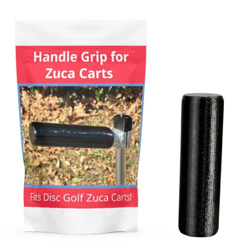 Zuca Disc Golfwagen-Griff | hochwertiger Griff für ZUCA Cart | Zuca Cart Zubehör | super strapazierfähiges Schaumstoffmaterial | unverzichtbares Disc Golf Zubehör für Männer (schwarz) von FLX-SHOT DISC GOLF