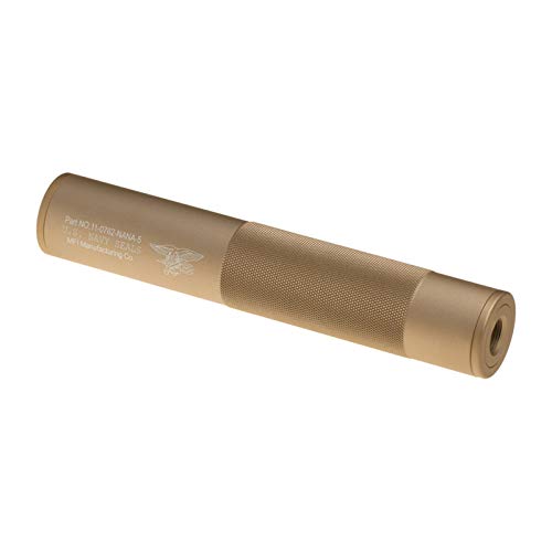 FMA Schalldämpfer Navy Seals Silencer 198x35mm CW/CCW Desert für Airsoft von FMA