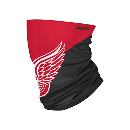 FOCO Detroit Red Wings Schal mit großem Logo, Größe L (SVNHCBBLPRFC) von FOCO