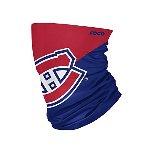 FOCO Montreal Canadiens Schal mit großem Logo, Größe L (SVNHCBBLPRFC) von FOCO