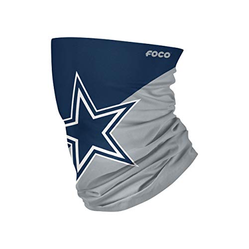FOCO NFL Halstuch Gaiter Big Logo Schal Dallas Cowboys von FOCO