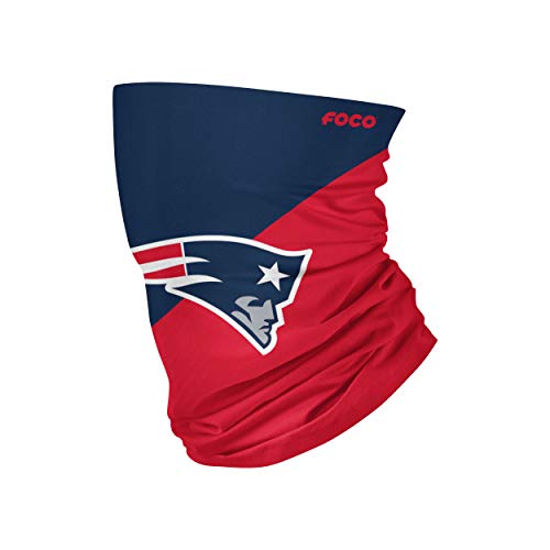 FOCO NFL Halstuch Gaiter Big Logo Schal New England Patriots von FOCO
