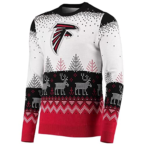 FOCO NFL Ugly Sweater Xmas Strick Pullover Atlanta Falcons - L von FOCO
