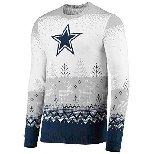 FOCO NFL Ugly Sweater Xmas Strick Pullover Dallas Cowboys - XL von FOCO