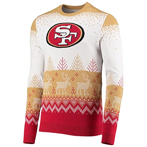 FOCO NFL Ugly Sweater Xmas Strick Pullover - San Francisco 49ers von FOCO