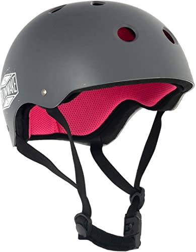 FOLLOW PRO Helm 2022 Charcoal/pink, S von FOLLOW