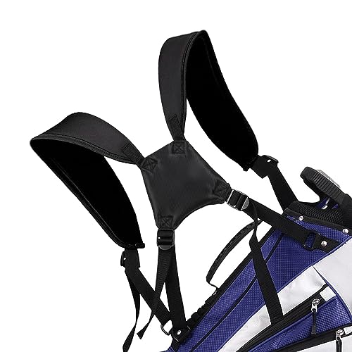 FOLODA Golf-Rucksack, Nylon-Riemen, Ersatzriemen, verstellbare Golf-Doppel-Schultertasche, Riemen, Outdoor-Golftasche, Zubehör, Golftasche, Schultergurte, wasserdicht von FOLODA