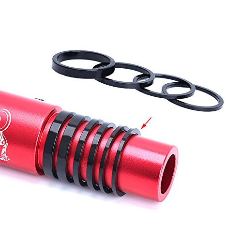 Fahrrad Headset Spacer 6 Pcs FOMTOR Fahrrad Vorbau Headset Spacer Kit 1 1/8 Zoll Lenkervorbau 2 mm 3 mm 5 mm 10 mm x 3 Fahrrad Headset Spacer 6 Pcs FOMTOR Fahrrad Vorbau Headset Spacer Kit 1 1/8 Zoll Lenkervorbau 2 mm 3 mm 5 mm 10 mm x 3 von FOMTOR