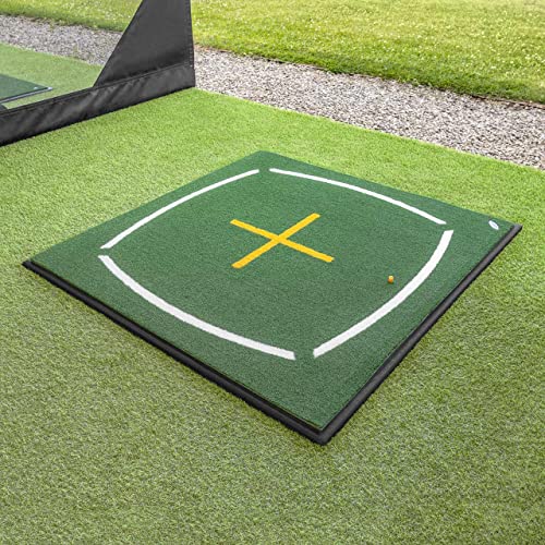 FORB Golf Lehrmatte | Ausrichtungslinen & 4X Tee-Positionen (Matte nur) von FORB